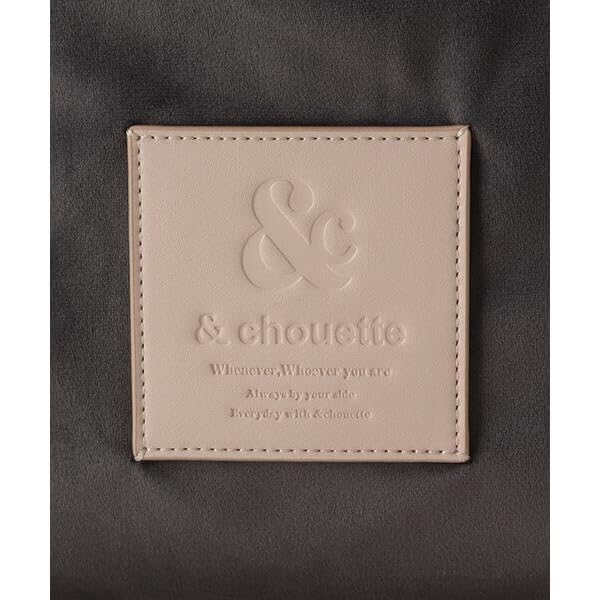 [Und Chouette] [Offiziell] Velours-Optik Kordelzug-Tragetasche, Rosa, Einheitsgröße