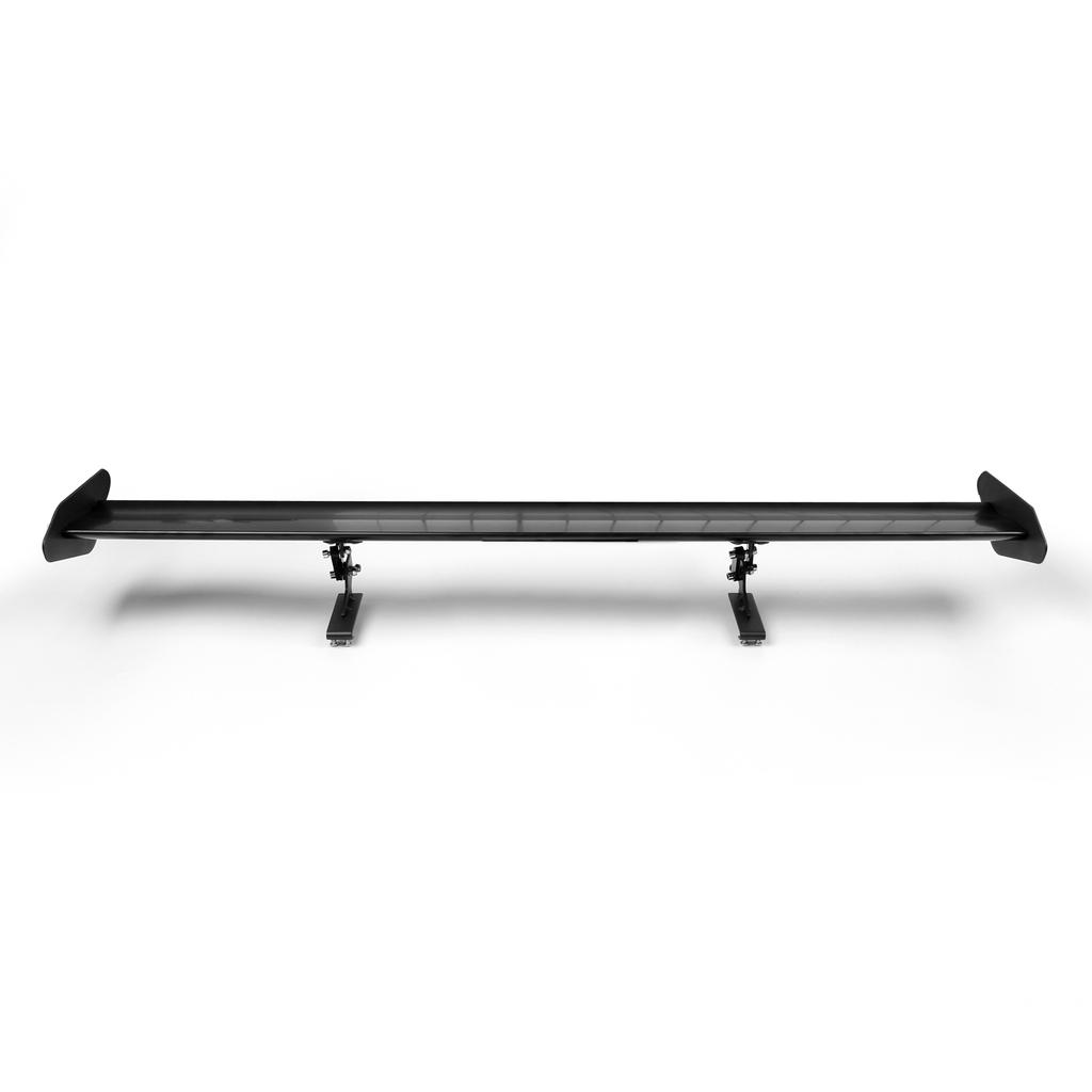 Universal Hatch Adjustable Aluminum GT Rear Trunk Wing Racing Spoiler Black 14#