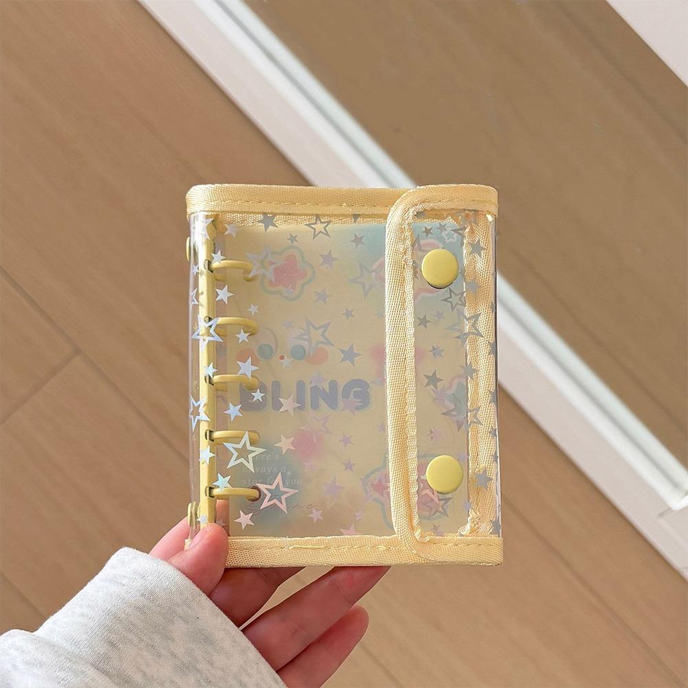 Collect Book Loose-leaf A5 Photo Album Waterproof Cartoon Idol Card Collect Book PVC Cover Photo Card Holder Photo Frame Gifts