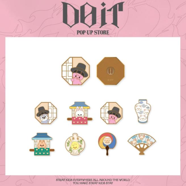 

Предзаказ Stray Kids DO IT POP-UP Store MD Значок SKZOO Jiniret