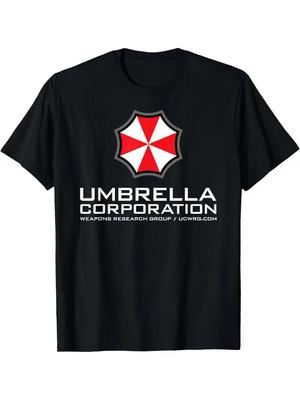 Umbrella Corporation UCWRG Stacked Logo Shirt T-Shirt Cotton Fun Design DIYMen'S