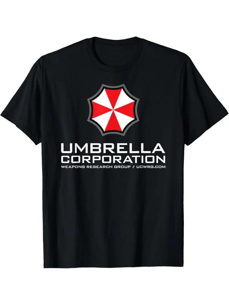 

Футболка з логотипом Umbrella Corporation UCWRG, бавовняна, з цікавим дизайном, для DIY, чоловіча 3XL