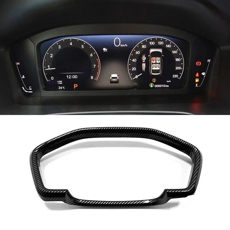 Dekorace interiéru auta Centrální ovládací panel Volant pro Honda CR-V CRV 2023 ABS Carbon Fiber Stylingové doplňky