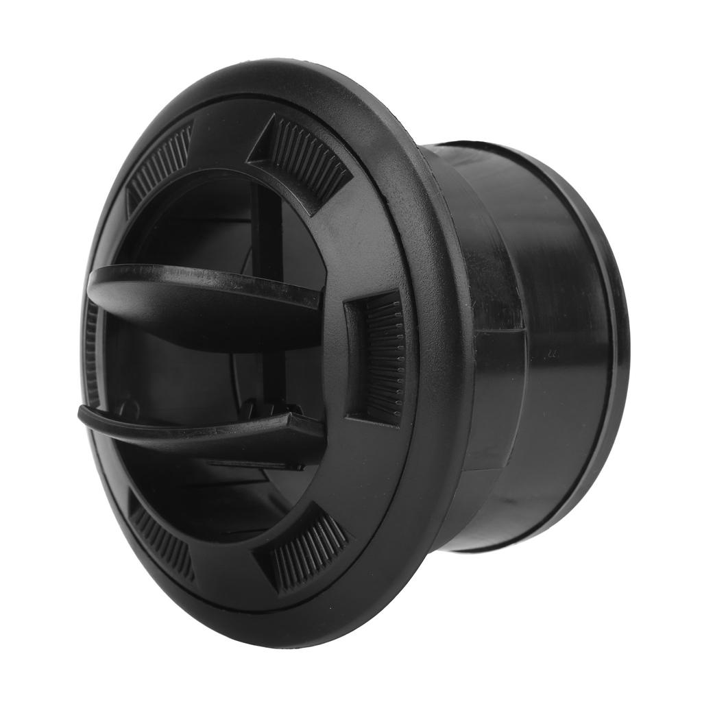 75mm Dashboard Air Conditioning Deflector Outlet Black Round Vent Universal for Bus RV