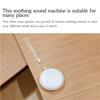 White Noise Machine Automatic Shutdown Timer Speaker Portable Pocket Bedroom Baby Room Sound Player Sleep Aids Accessories