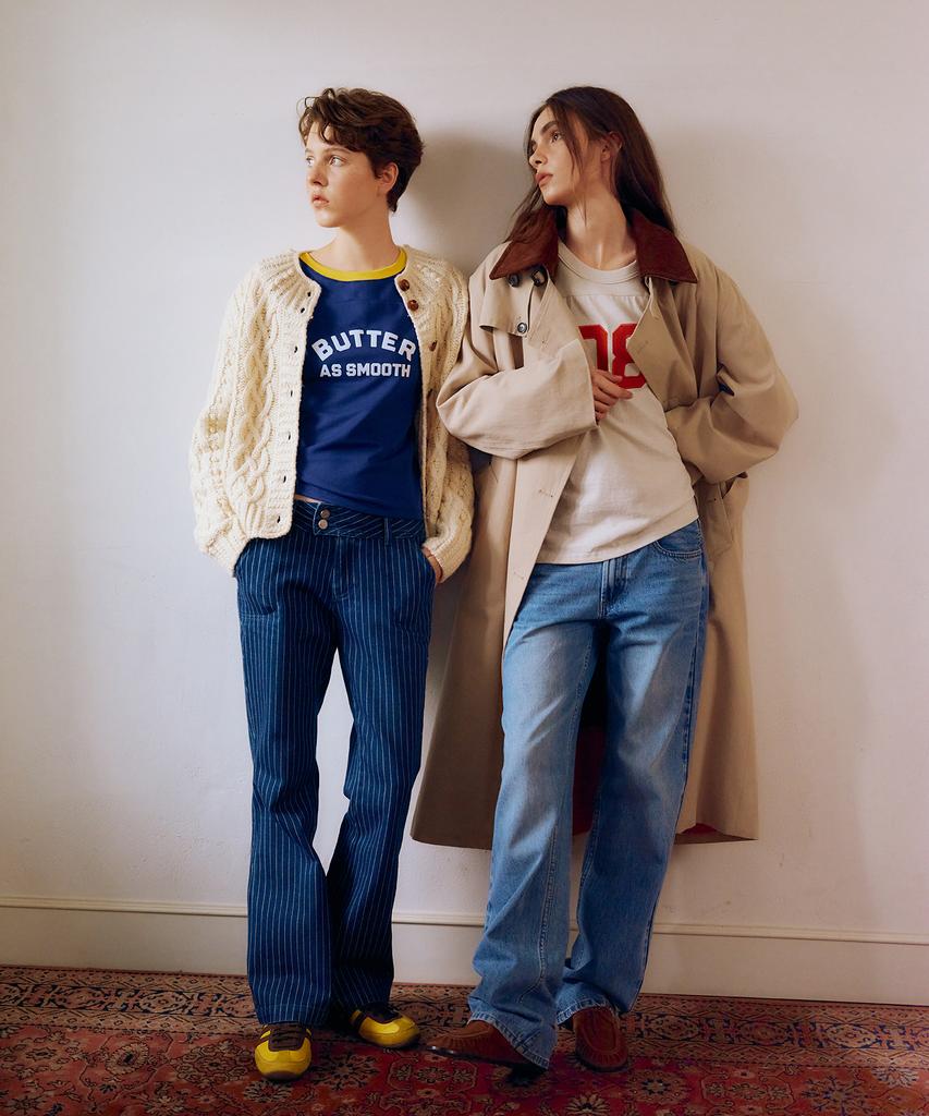 GREENBUTTER Butter Rugby Yard Tee (Navy)