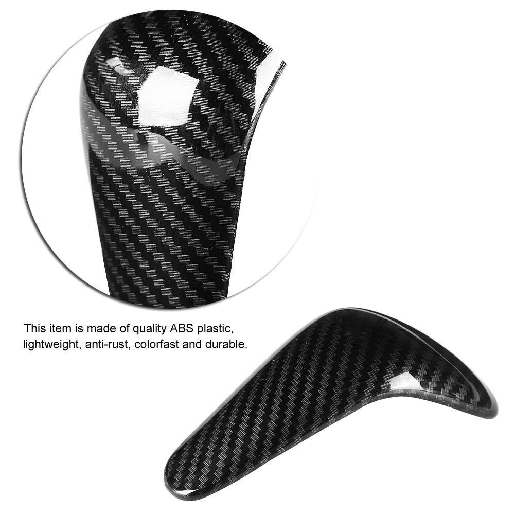 Car Carbon     Interior   Knob Gr Hd Cover Trim for       15-18