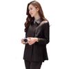 Spring and Autumn New Genuine Leather Jacket Women Sheepskin Raglan Sleeve Short Korean Style Lapel Casual Jacket Women