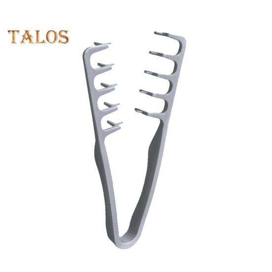 

Пушистая расческа для укладки волнами увеличивает объем массаж кожи головы пушистая расческа для укладки волос инструмент для выпрямления волос для всех типов волос серый