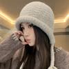 Autumn and Winter New Solid Color Knitted Wool Hat Women's Outdoor Cold and Warm Pullover Hat Tide