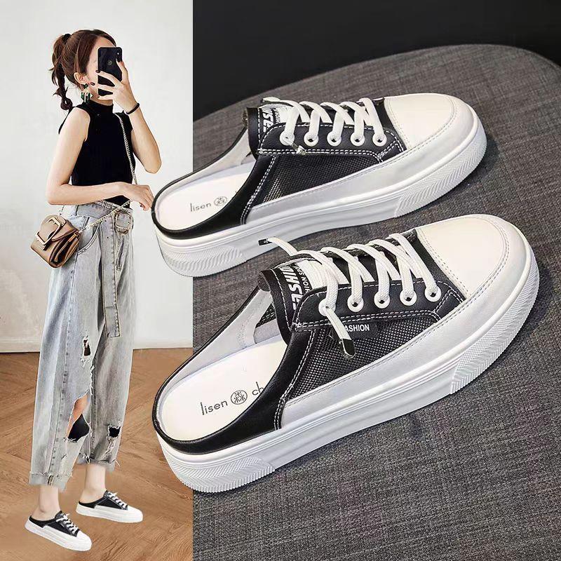 

Маленькие белые туфли на мягкой подошве, женские, на толстой подошве, новая мода, дышащие, универсальные, повседневные, трендовые 40 чёрный