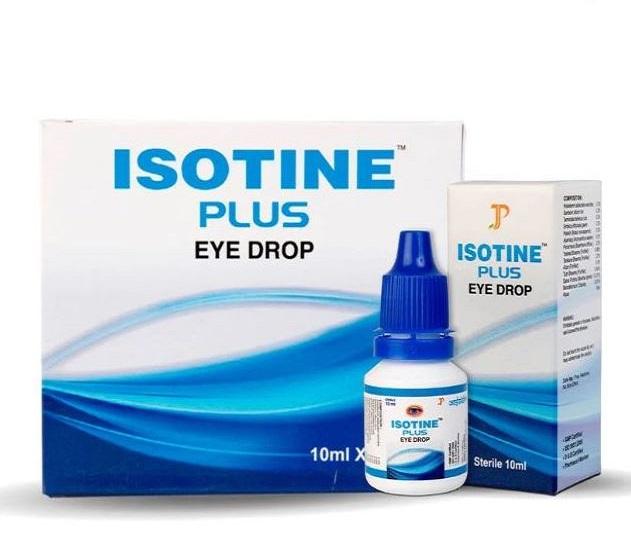 Isotine Plus Collirio Erbe Ayurvediche 10 ML 1 scatola (10 ml X 6 colliri)