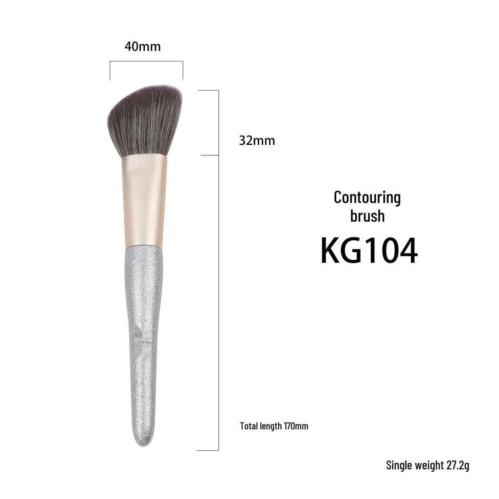 Galaxy 13-Piece Professional Makeup Brush Set - Soft Bristle Brushes for Powder & Eyeshadow, Ideal for Makeup Artists.