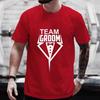 2024 Team Groom Squad Tees Fashion Graphic Single Farewell Party T-shirt Future Wedding Blouses Bachelor Stag Party Evg Tops