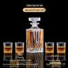 Crystal Glass Whiskey Decanter