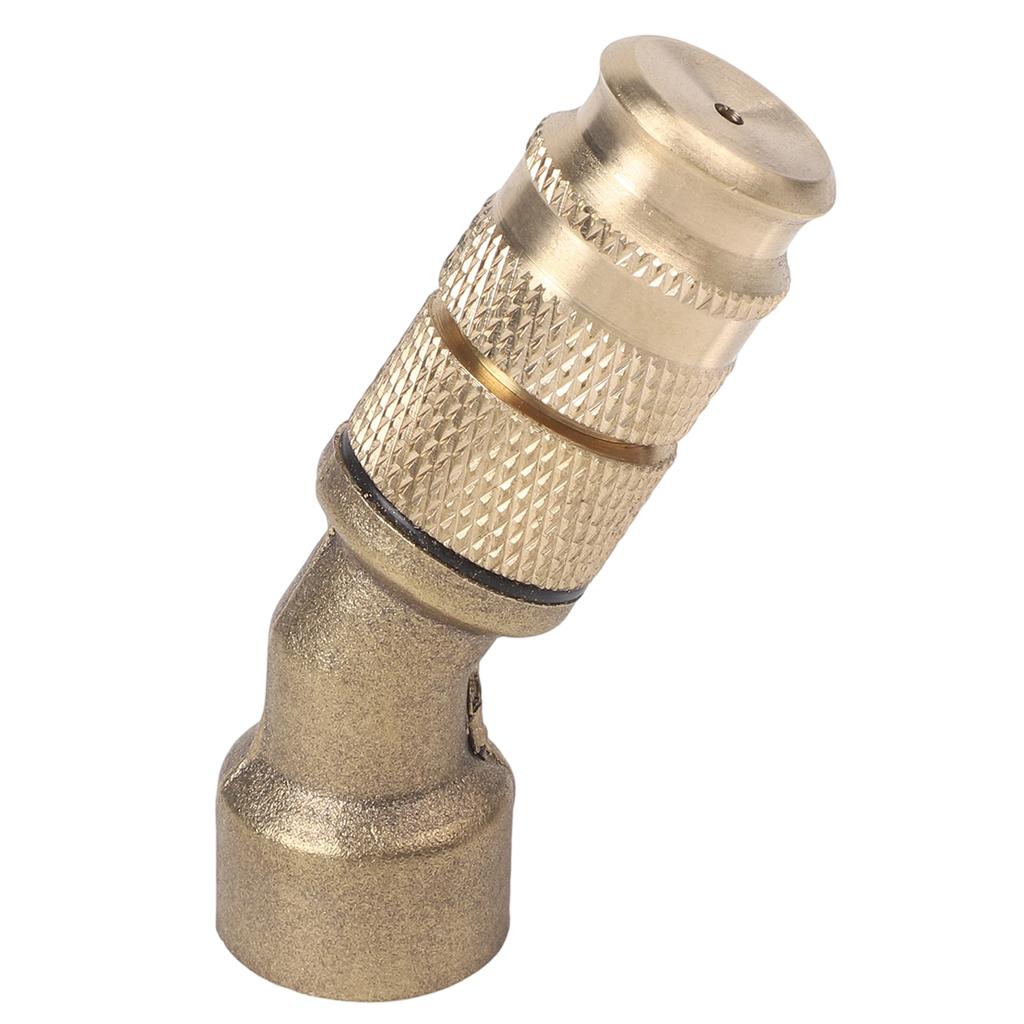 Brass Construction Atomizing Nozzle Wet Conditions Leak-Free Installation Stable Performance For Agricultural Use