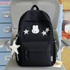 Schoolbag1011 Middle and High School Students Ins Backpack Large Capacity High Value Travel Backpack Cartoon Cute Student Schoolbag