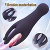 Continuously Delay Endurance Men's USB Charging Vibrator Penile Massage Scratcher Sex Toys for Masturbation with Vibration Glans