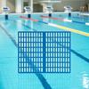 Pool Skimmer Net Kit 16.5"x13" Mesh Filter Screen with Telescopic Rods Elastic Ropes Leaf Catcher Skimmer Spring Action Net System Prevent Clogs for