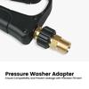 Pressure Washer Adapter M22 15mm Female to M22 14mm Male Fitting Quick Connect to Power Washer Coupler Accessories for Hose/Gun