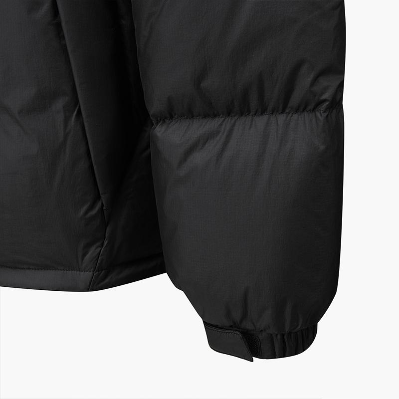 SALOMON Contour Sportstyle Series Down Comfortable Stand Collar Warm Solid Color Down Jacket Men Jackets Black C25808