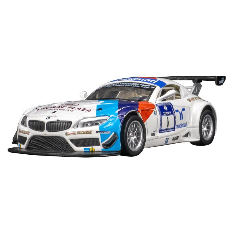 

1/32 BMW Z4 Alloy Rally Racing Model Suitable for Collection and Can Be Given As A Birthday Gift To Friends Good Quality білий