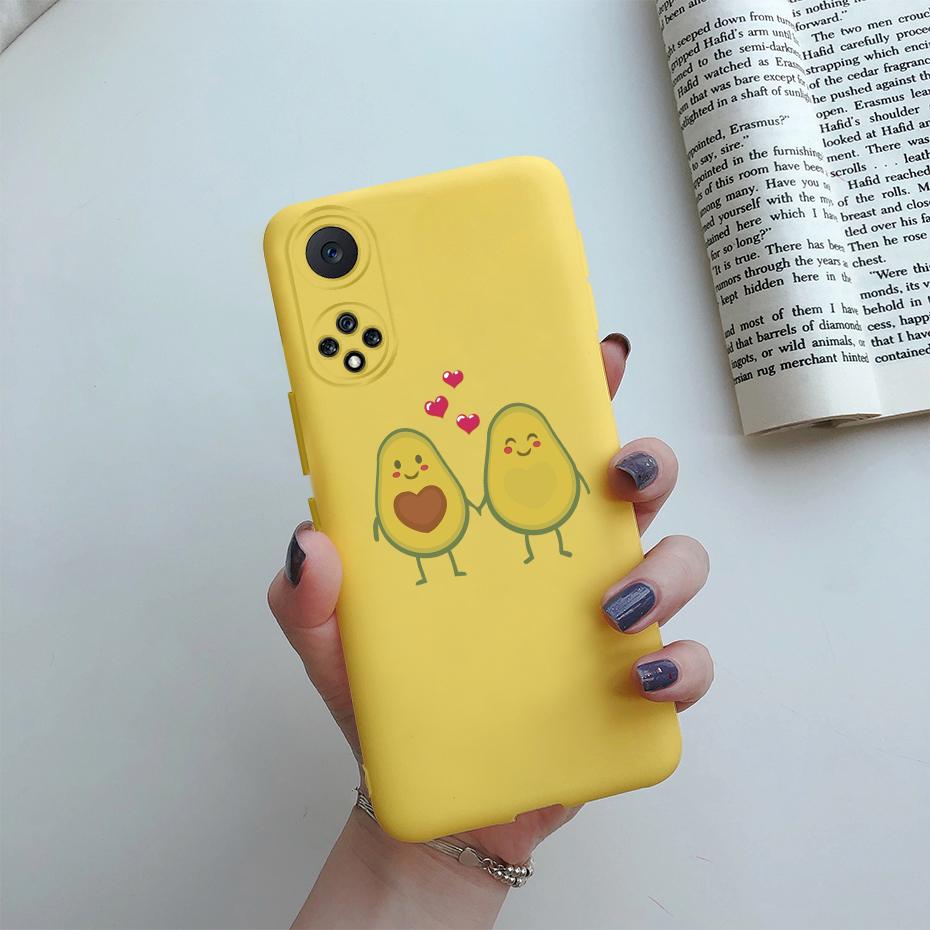 Honor 50 Case For Huawei Honor 50 Back Cover Soft Silicone Cute Cartoon Painted Phone Cases For Huawei Honor 50 Honor50 Bumper