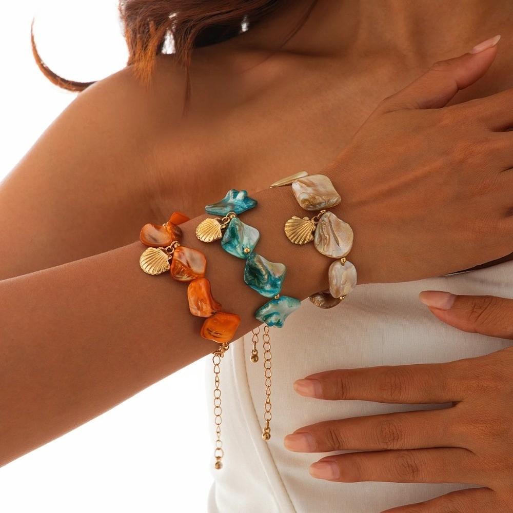 Adjustable Irregular Chain Bracelets Y2K Women Bracelets Casual Charm Bangles