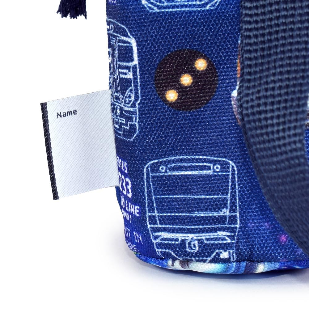 COLORFUL CANDY STYLE Water Bottle Holder, Water-Repellent, Lightweight, Train Face Collection (Limited To JR East Product) Water-Repellent,