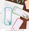 Cartoon Tianzige Calligraphy Bookmark for Kids: Creative, Hard-Pen Paper, Irregular Shape, Perfect for Kindergarten & Elementary Students.