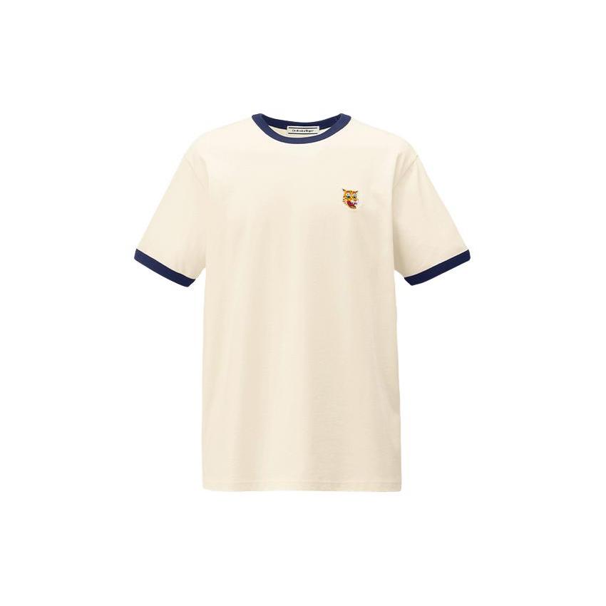 

New Onitsuka Tiger T Shirt Unisex White/Navy Blue 2183B199-700 S