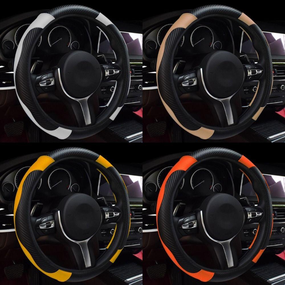 Universal Car Steer Wheel Protector Breathable Car Interior Accessories Steering Wheel Cover  SUV