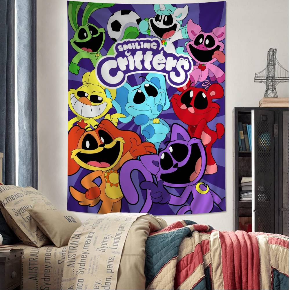 

CCritters CCATNAP DDOGDAY Cartoon Tapestry for Living Room Home Dorm Decor INS Home Decor 74x94cm(29x37in)