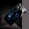 Deep Sea Starry Sky Whale Glass Phone Case for iPhone 17 Pro Max 16 15 14 Plus 13 12 11 16E 17 Air X XS XR XS MAX 7 8 SE2 Cover