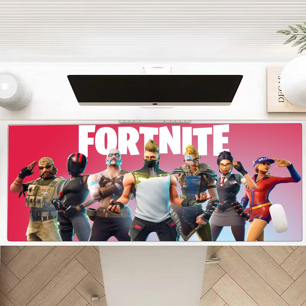A-fortnite-ES Mouse Pad Multiple Sizes Large Square Computer Office Game Table Mats Rubber Anti-slip Mousepads