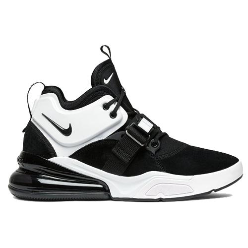 New Nike Air Force 270 Black White Silver AH6772-006