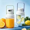 Cordless Portable Juicer with Two Lids Smoothie Maker BPA-Free Automatic Juicing Cup  Outdoor