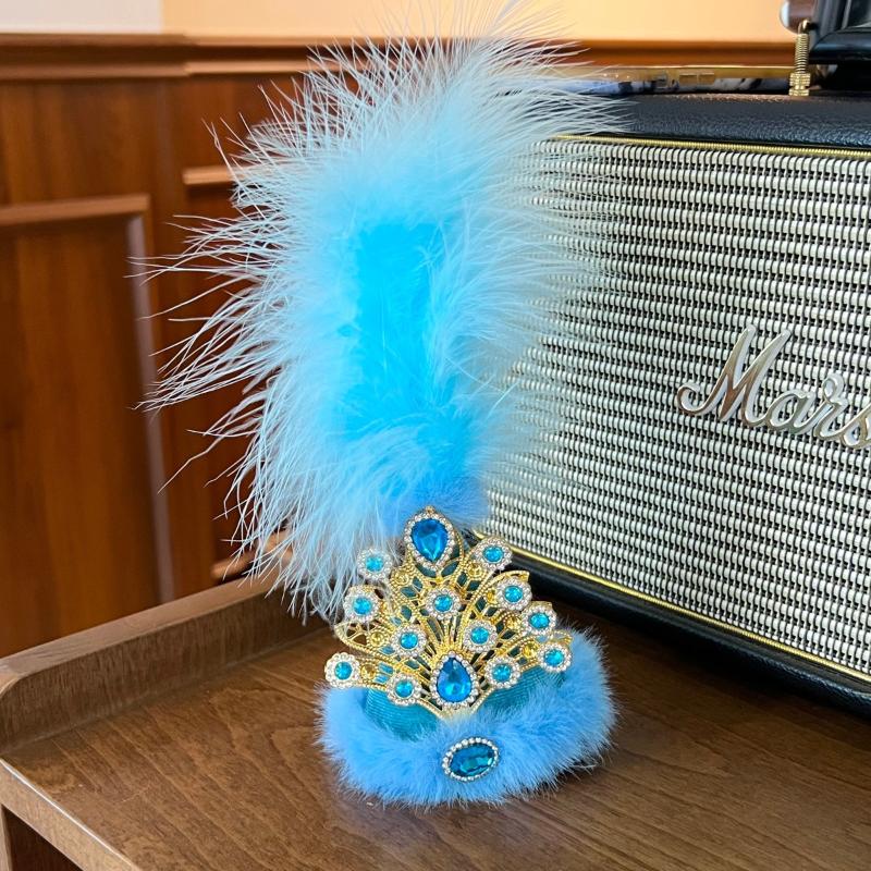 Ethnic Style Beaded Embroidered Sheep Plush Bag Charm Soft Fluffy Key Pendant for Women Purse Backpack Xmas Gift