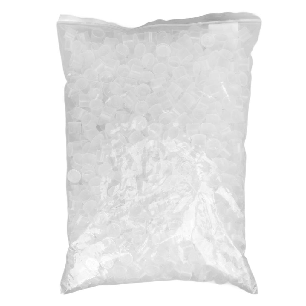 Tattoo Ink Cup Disposable Accessory Microblading Mixed Tattoo Pigment Cup Supplies with Base 0.7 X