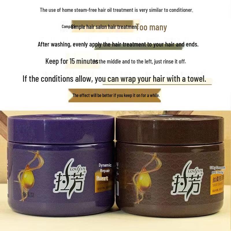 Lafang Dynamic Repair & Silky Shine Hair Mask Twin Pack
