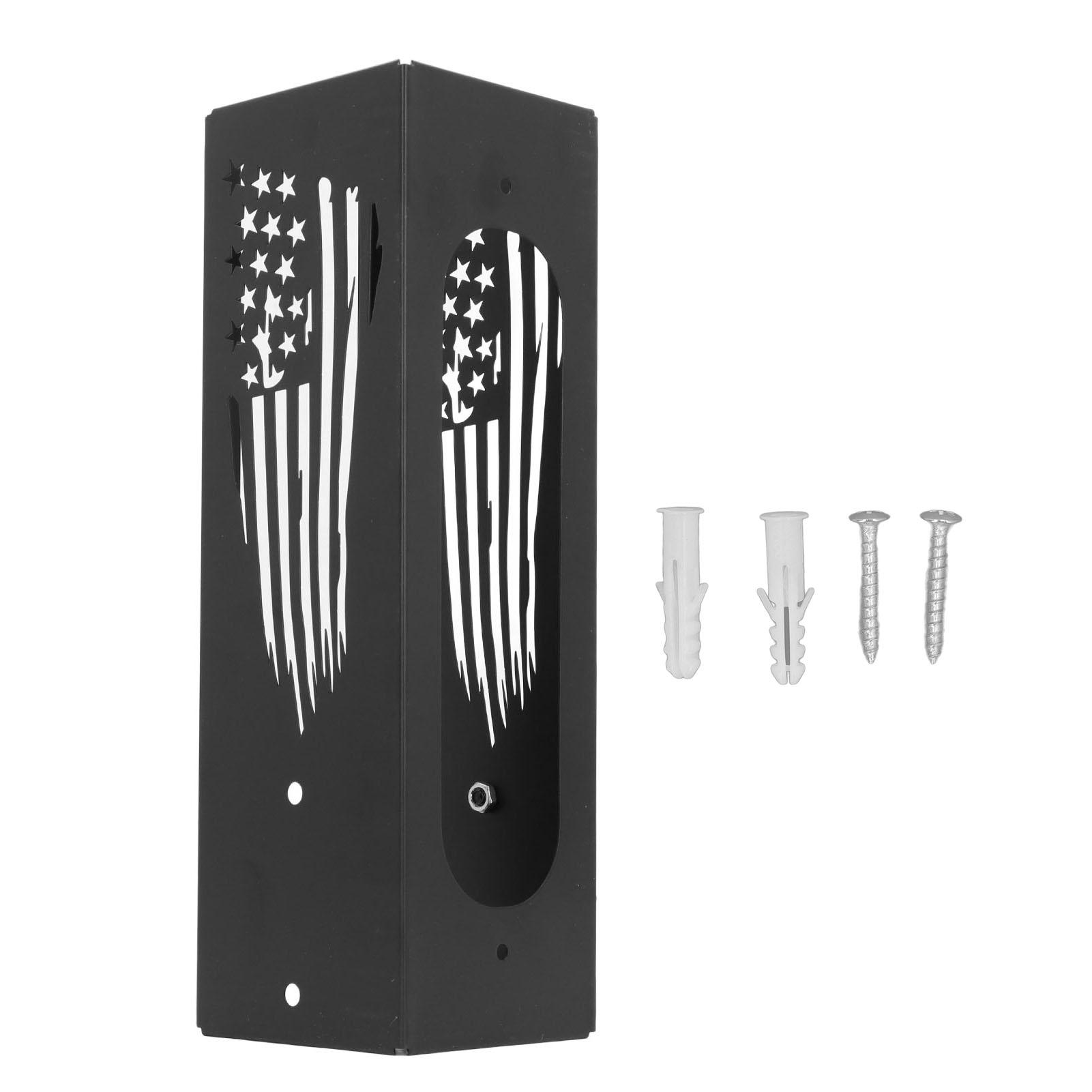 

Wall Mounted Can Cooler Holder Iron Exquisite Multifunctional with Bottle Opener Can Cooler Dispense Type A