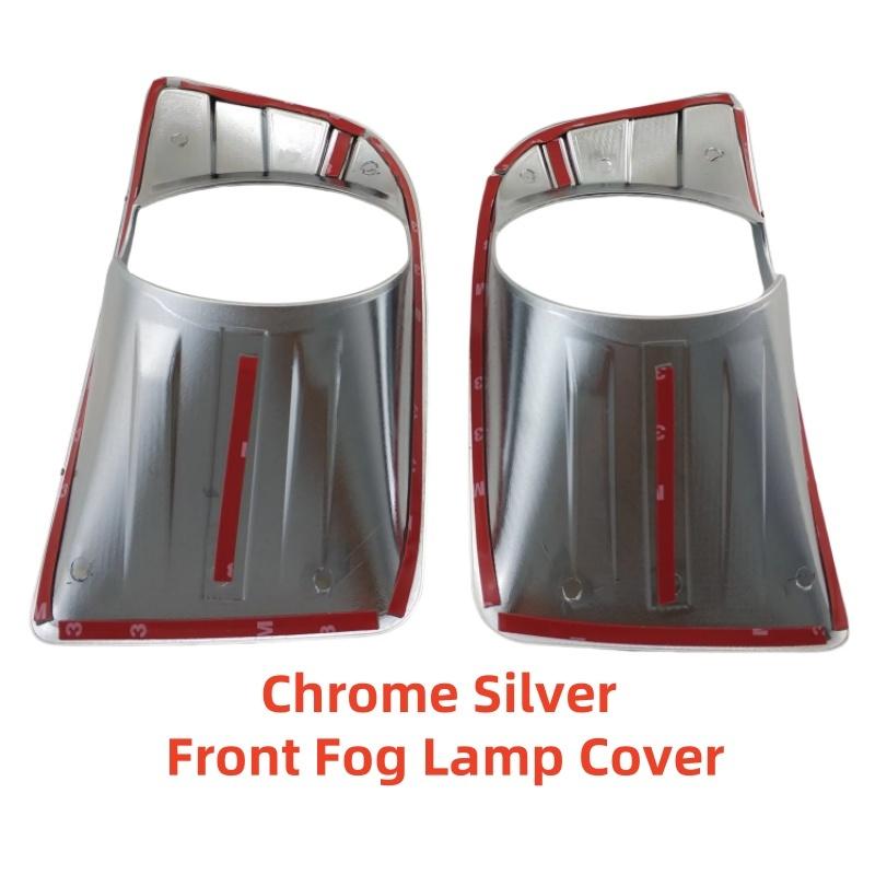 New Car ABS Chrome Accessories Plated Front Fog Lamp Cover Trim Paste Style For ISUZU DMAX D-MAX 2012 2013 2014 2015