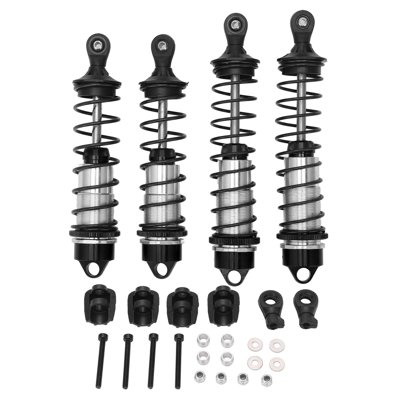 

RC Front Rear Shock Absorber Aluminum Alloy High Strength for ARRMA 17 MOJAVE 18 Kraton Black червоний