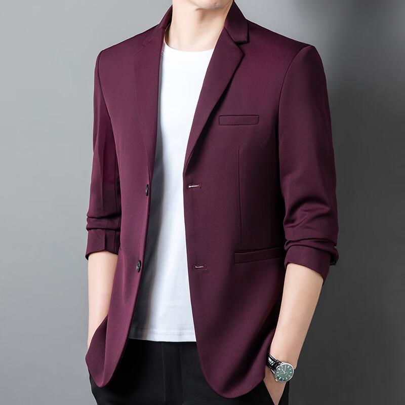 

Firstview Men s Casual Two-Button Suit Jacket FV24D1213 L