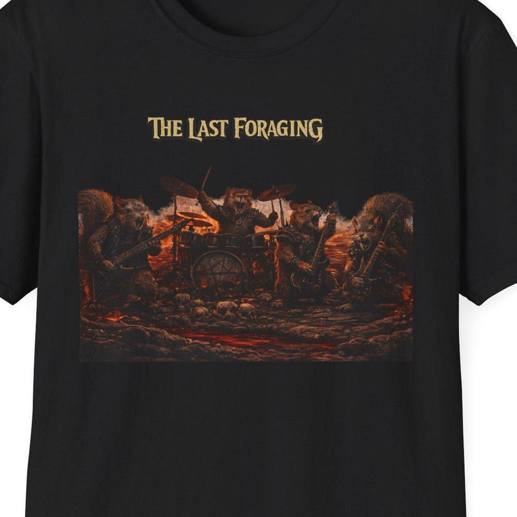 The Last Foraging T-Shirt | Band Tour Tracklist Backprint