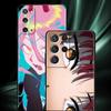 Bumper Case For Samsung Galaxy S22 Ultra S21 FE S20 Plus S10 Lite Phone Cover S10e S9 S8 S7 Silicone Funda Chainsaw Man Girl Sac