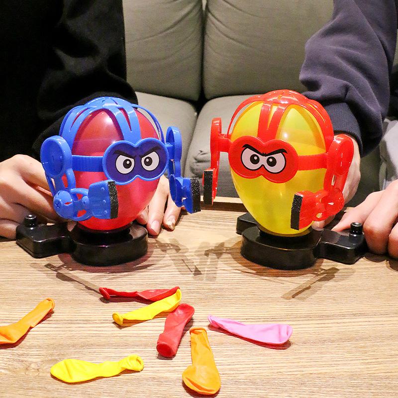 Non-Toxic Children'S Double Pk Battle Balloon Boxer Toy Desktop Game Parent-Child Interaction Focus Puzzle Toy