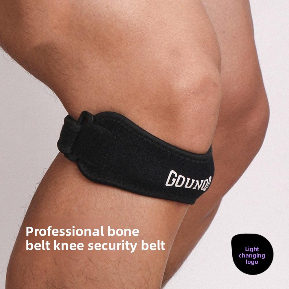 

Подушка Давления Поддержка Коленной Чашечки Регулируемый Спортивный Наколенник Фитнес Поддержка Спорт светло-серый