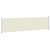 Retractable Side Awning 600x160 cm Cream