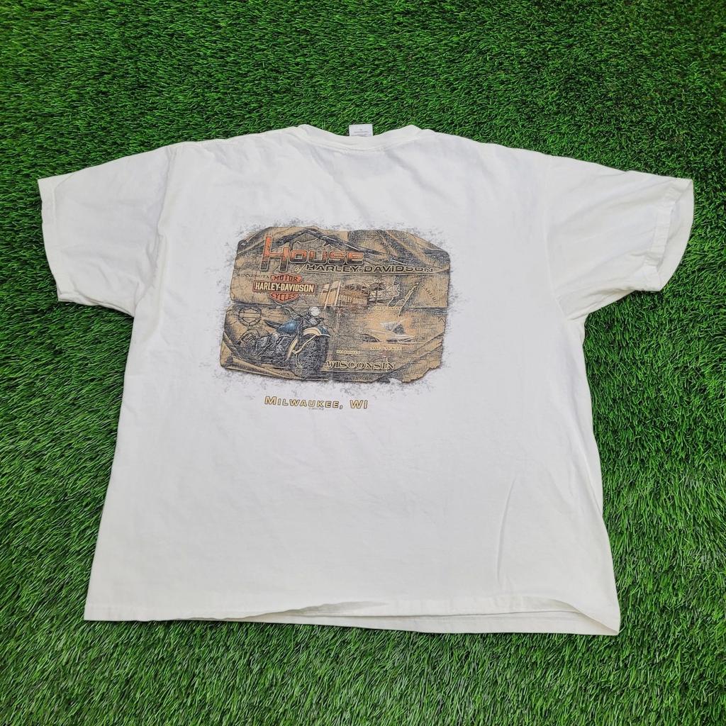 Harley Davidson Pocket Shirt XL 23x26 Milwaukee Wisconsin